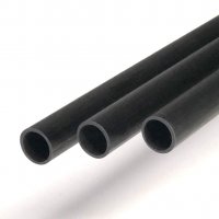 Round Carbon Fibre Tube 2.5x1.5 x 1000 mm