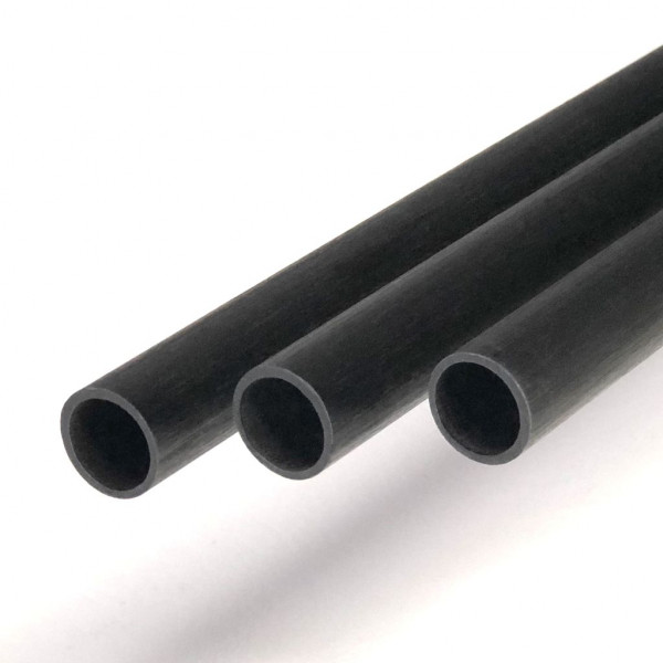 DPP™ Round Carbon Fibre Tube 3.0x2.0 x 1000 mm