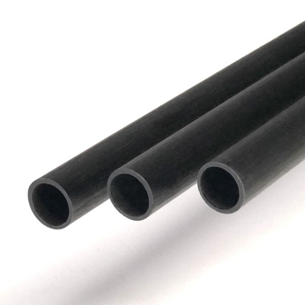 Round Carbon Fibre Tube 5.0x4.0 x 1000 mm