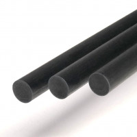Round Carbon Fibre Rod 1.0 x 1000 mm