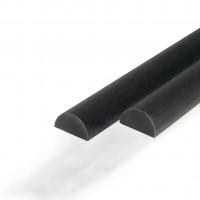 DPP™ Halfround Carbon Fibre Rod R1.5 x 1000 mm