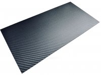 Carbon-Platte 8,0x665x500 mm CFK Carbonplatte